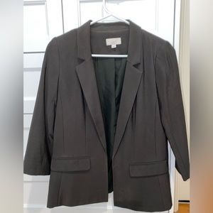 Loft blazer hunter green. Size 0 petite. Perfect condition.